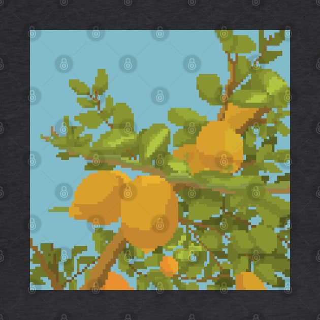 Lemon Tree Pixel Art by toffany's